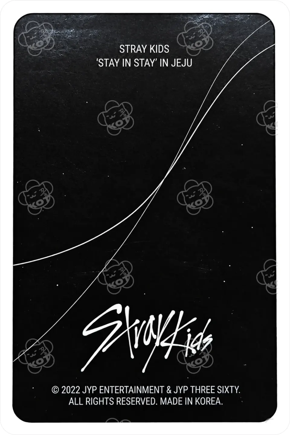 Фотокарта Bangchan - Stray Kids — задник