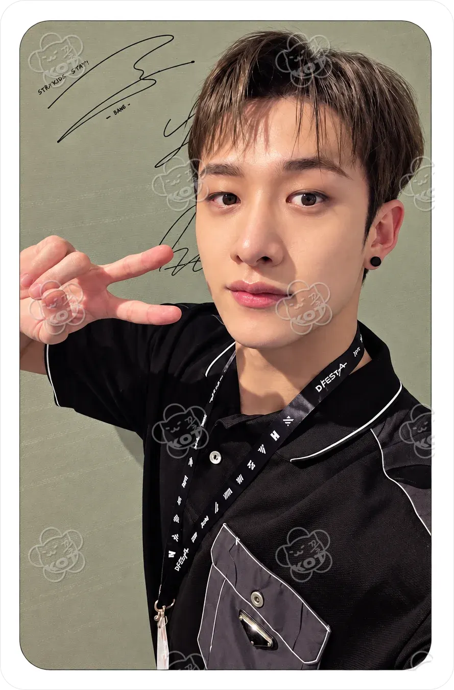 Фотокарта Bangchan - Stray Kids